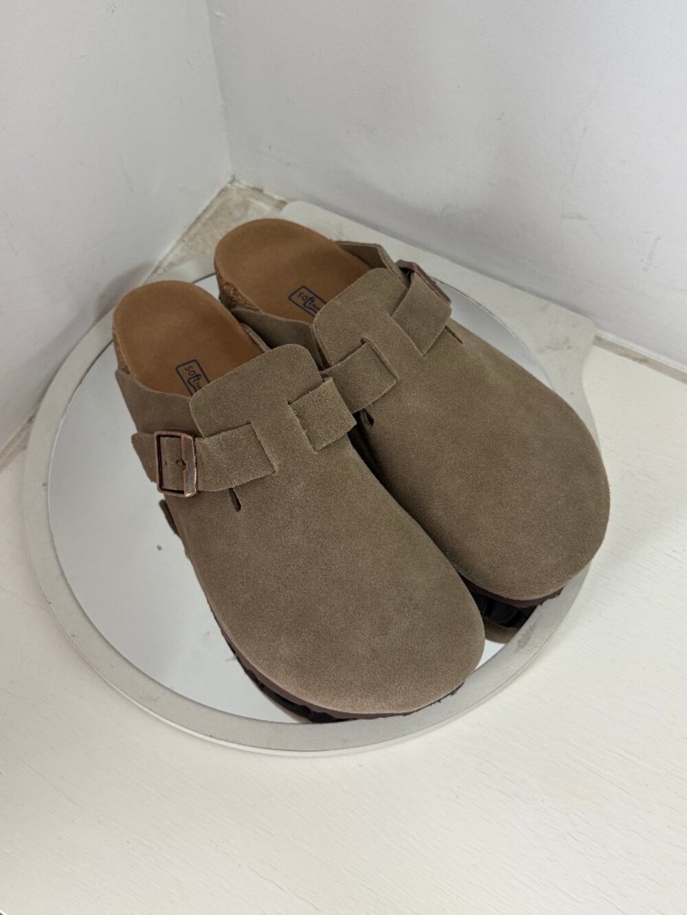 Birkenstock Suede Clog Mules
